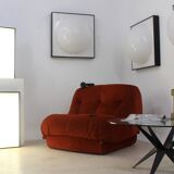Vintage perspex design globe lamp 1970s