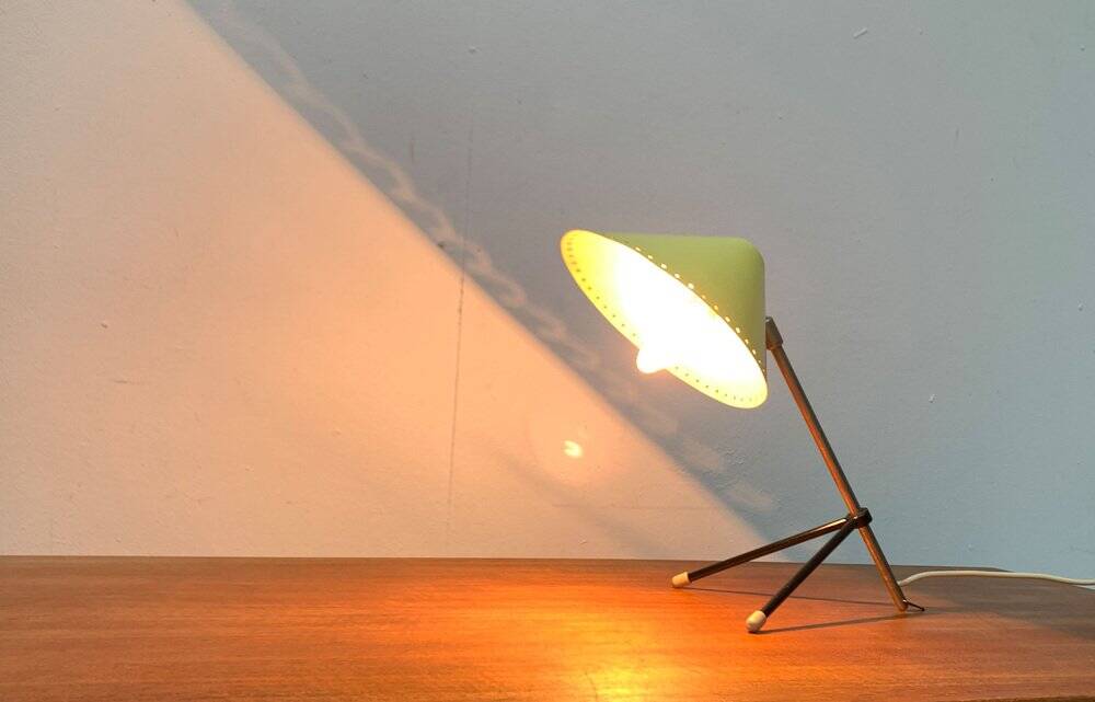 Lampe de table ou murale Mid-Century minimaliste néerlandaise Pinocchio par H. Busquet pour Hala Zeist, années 1950