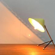 Mid-Century minimalist table or wall lamp Pinocchio by H. Busquet for Hala Zeist, 1950s