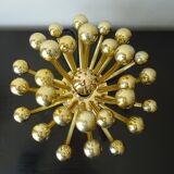 Pistillino gold wall lamp Studio Tetrarch Valenti design 70s