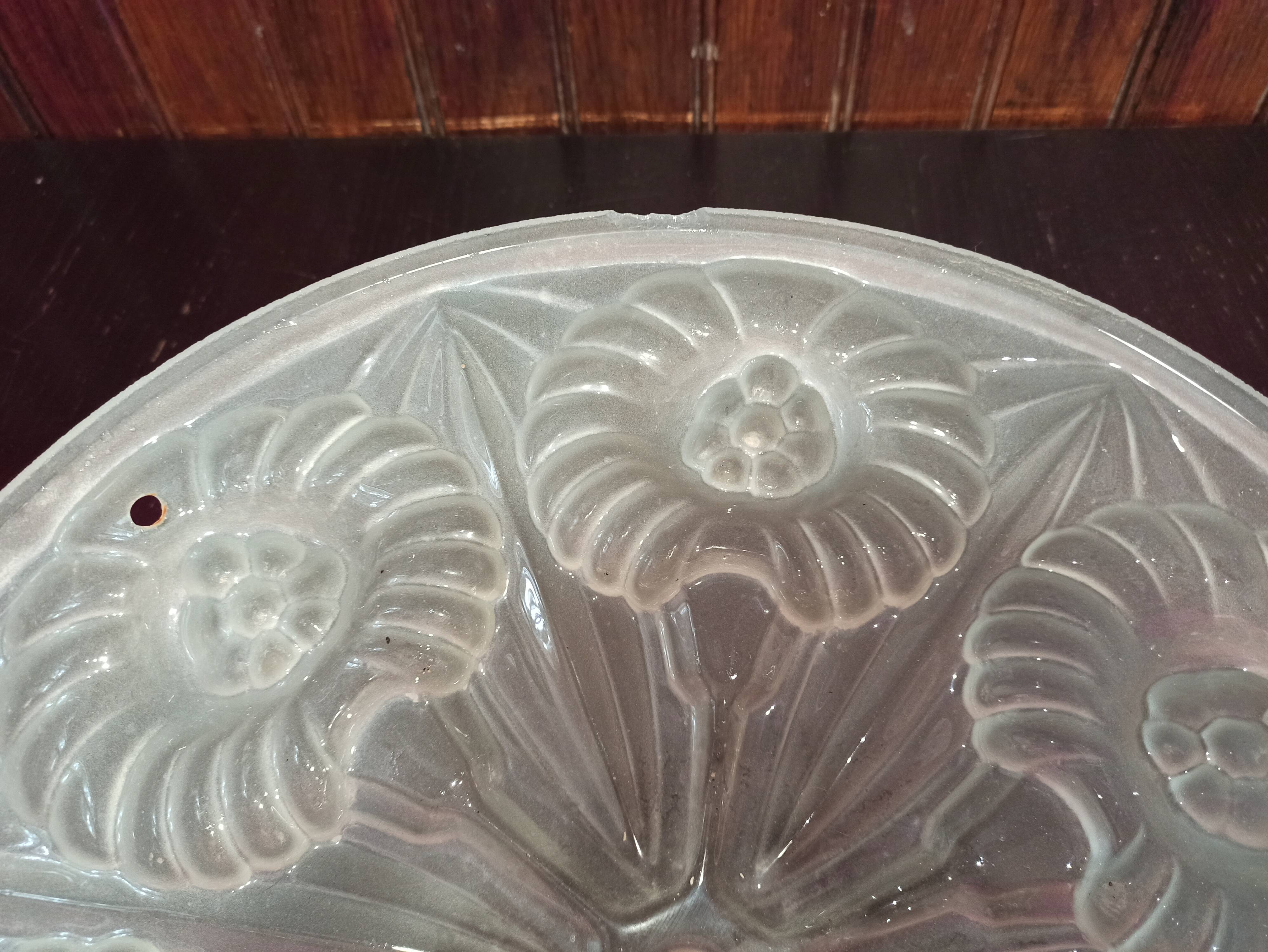 Plafonnier glass