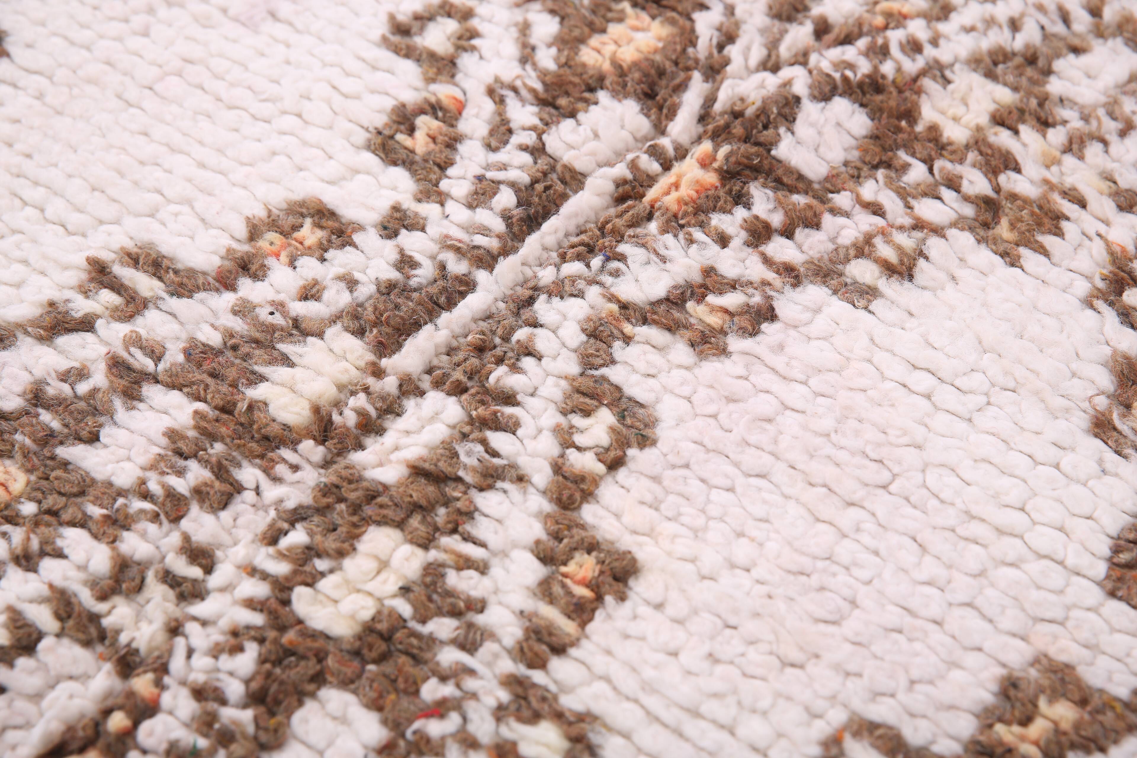 Vintage Moroccan Rug 177 x 269 cm - Berber Wool Rug - Beni Ourain Rug