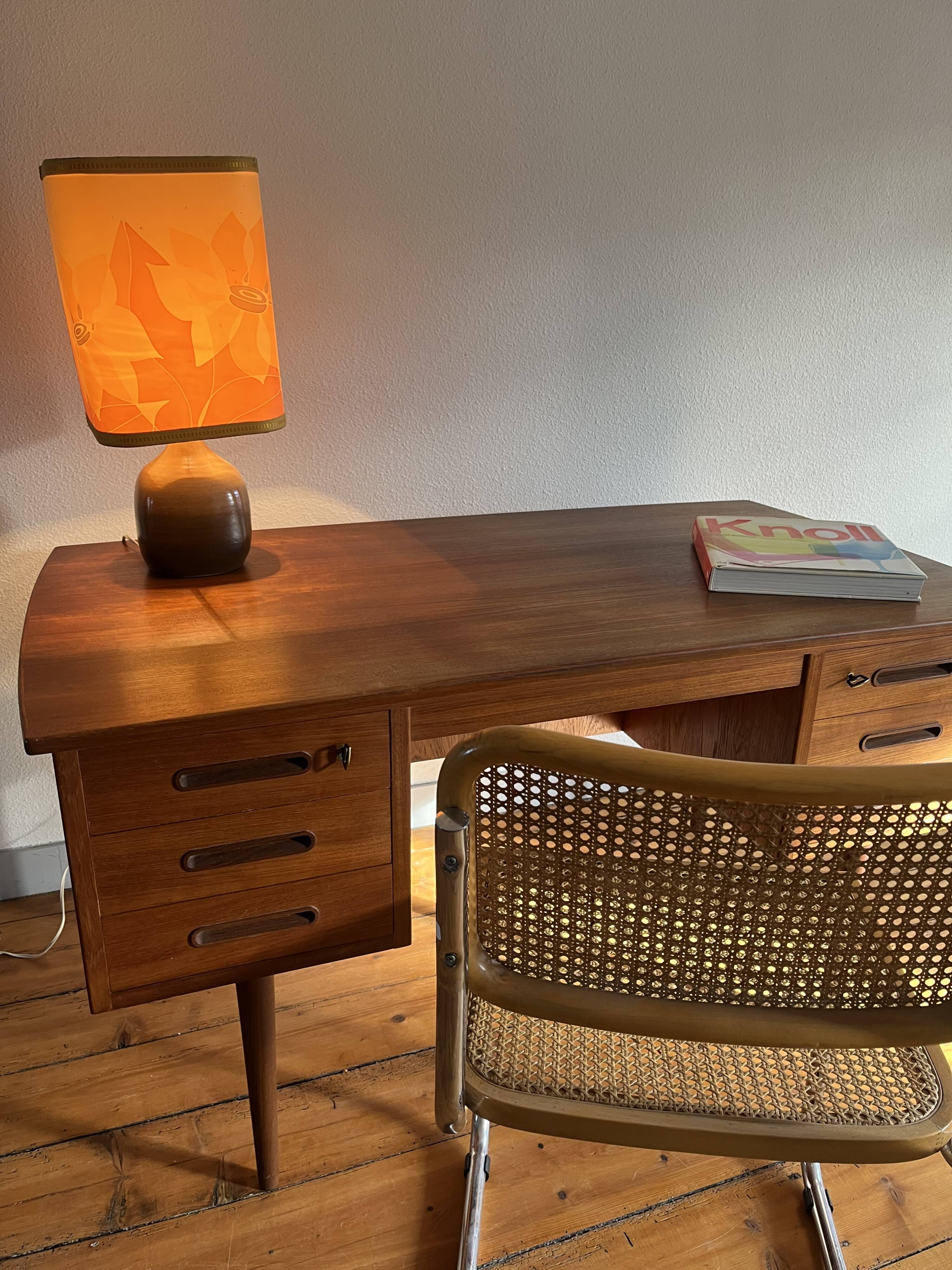 Lampe grès Lemay vintage 1970