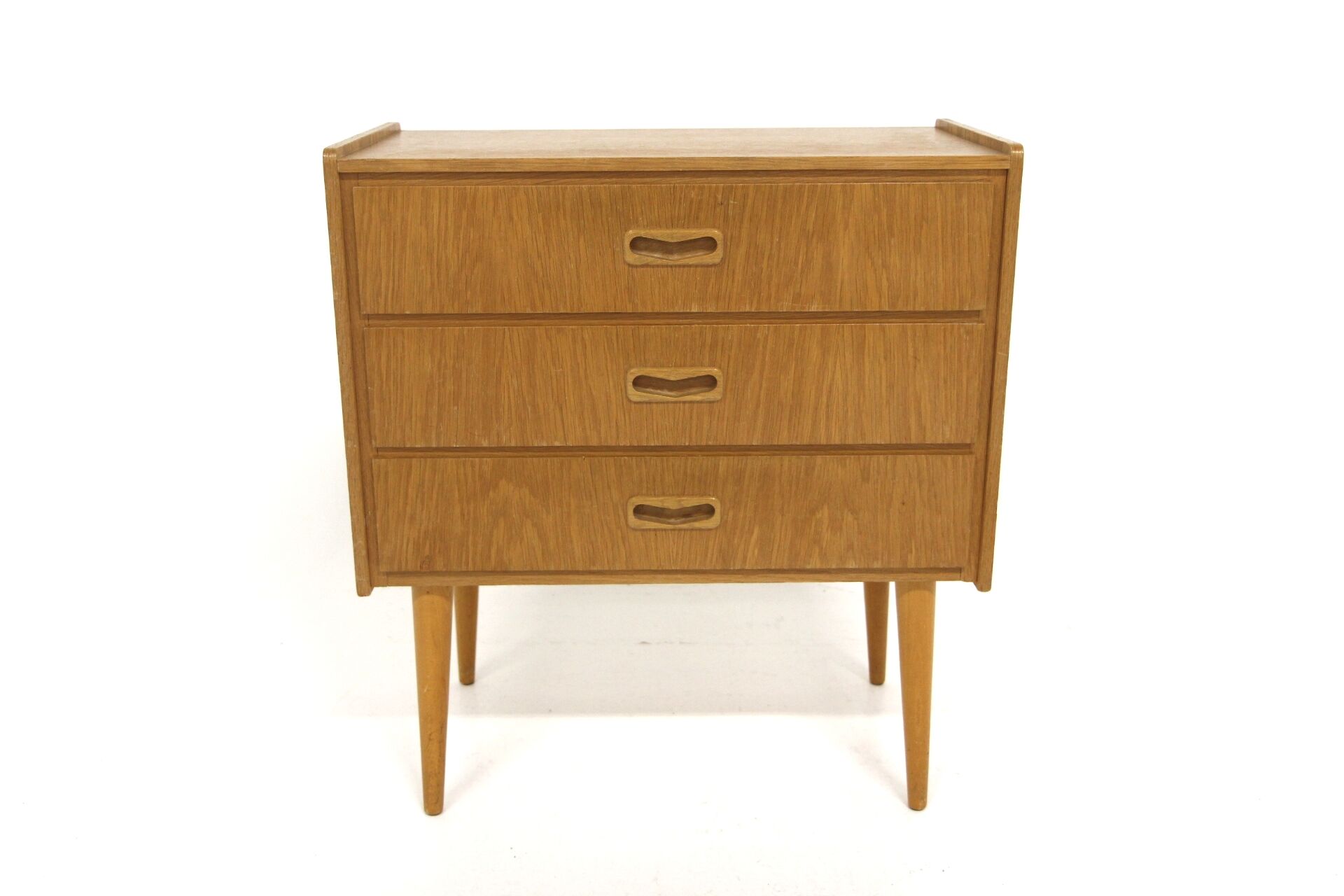 Scandinavian oak chest of drawers, Sweden, 1960
