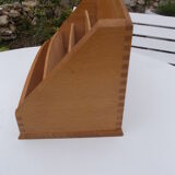 Old beech wooden mail carrier