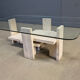 Vintage coffee table by Willy Ballez, 1970s