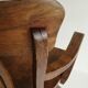 Oak "American" desk chair 30-40