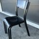 Paire de chaises Mullca 510 rééditées par Label Edition en version noire