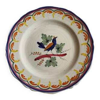 19th century earthenware plate