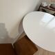 Round table Space Age metal legs 80s/90s