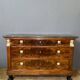 Commode d'époque Consulat en acajou et placage d'acajou