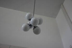 Mid Century Sputnik lamp 70s