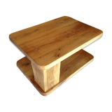Solid oak coffee table