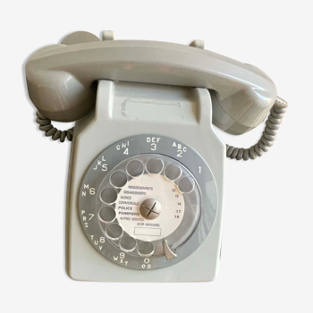 Telephone fixe vintage 1960-70