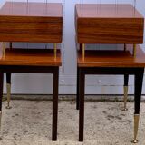 Pair of vintage bedside tables