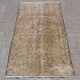 Vintage boho style rug - Oushak rug for entryway