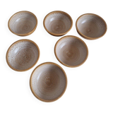 Set of 6 Niderviller Bowls Model Fauve
