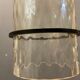 Italian wrought iron murano lamp light pendant