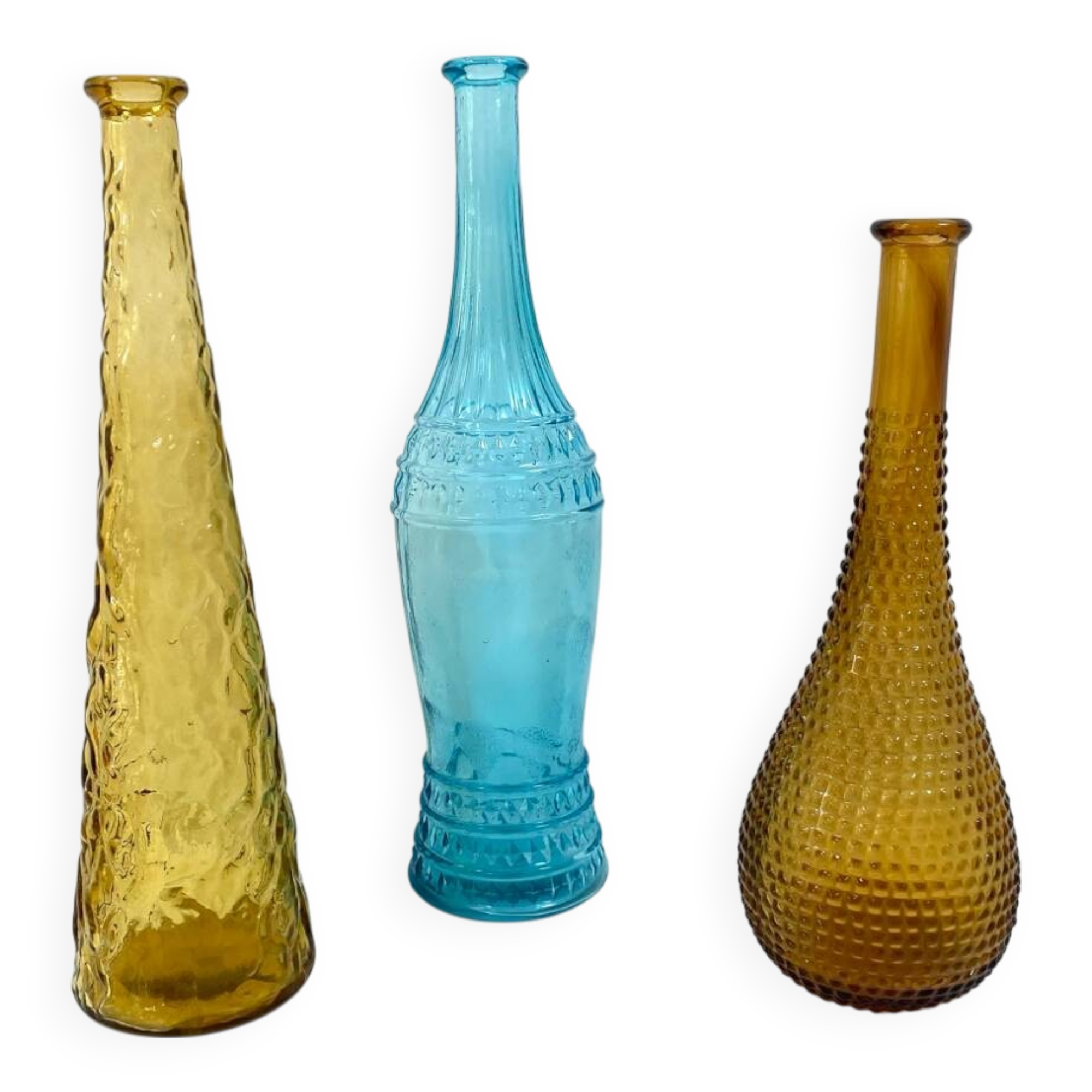 Trio de carafes Empoli - Italie des années 60