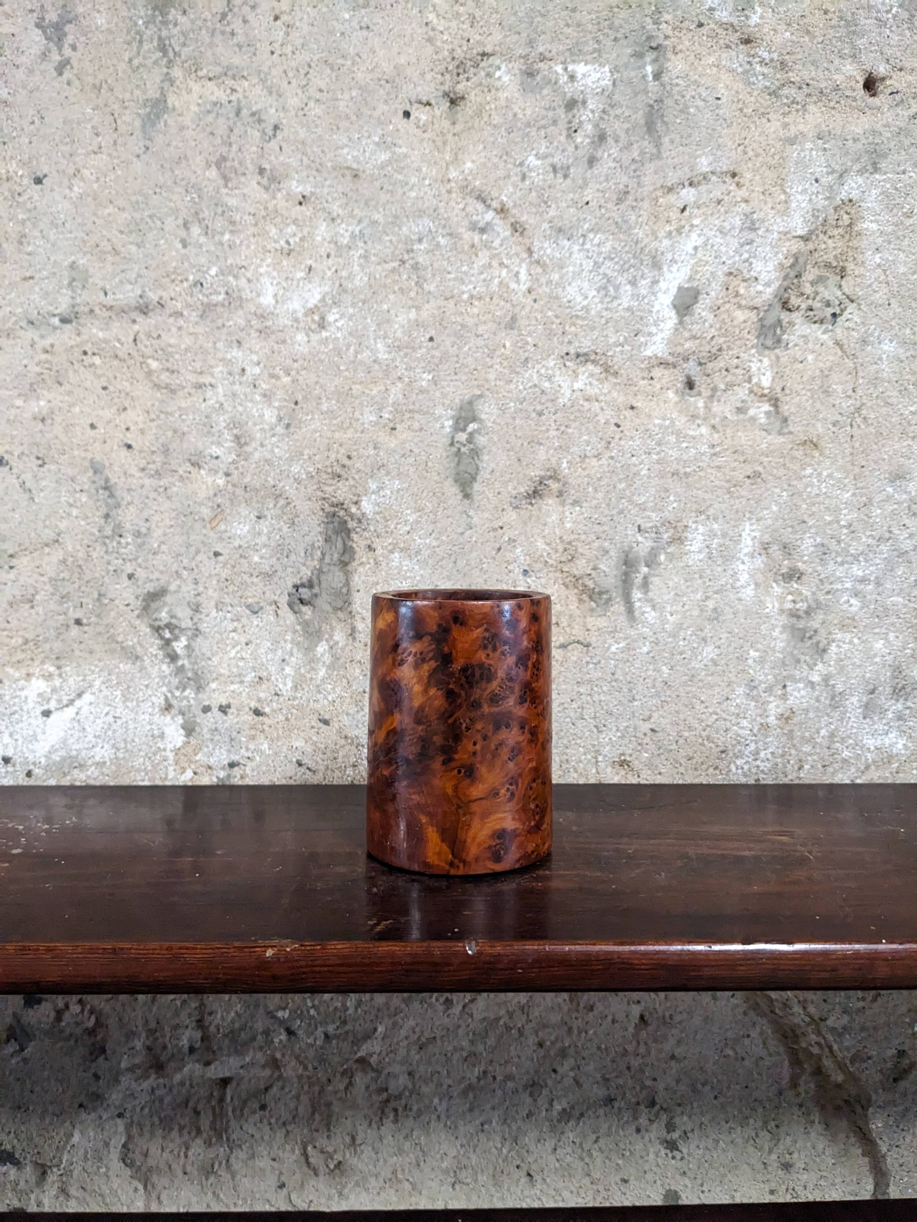 Thuja wood writing set