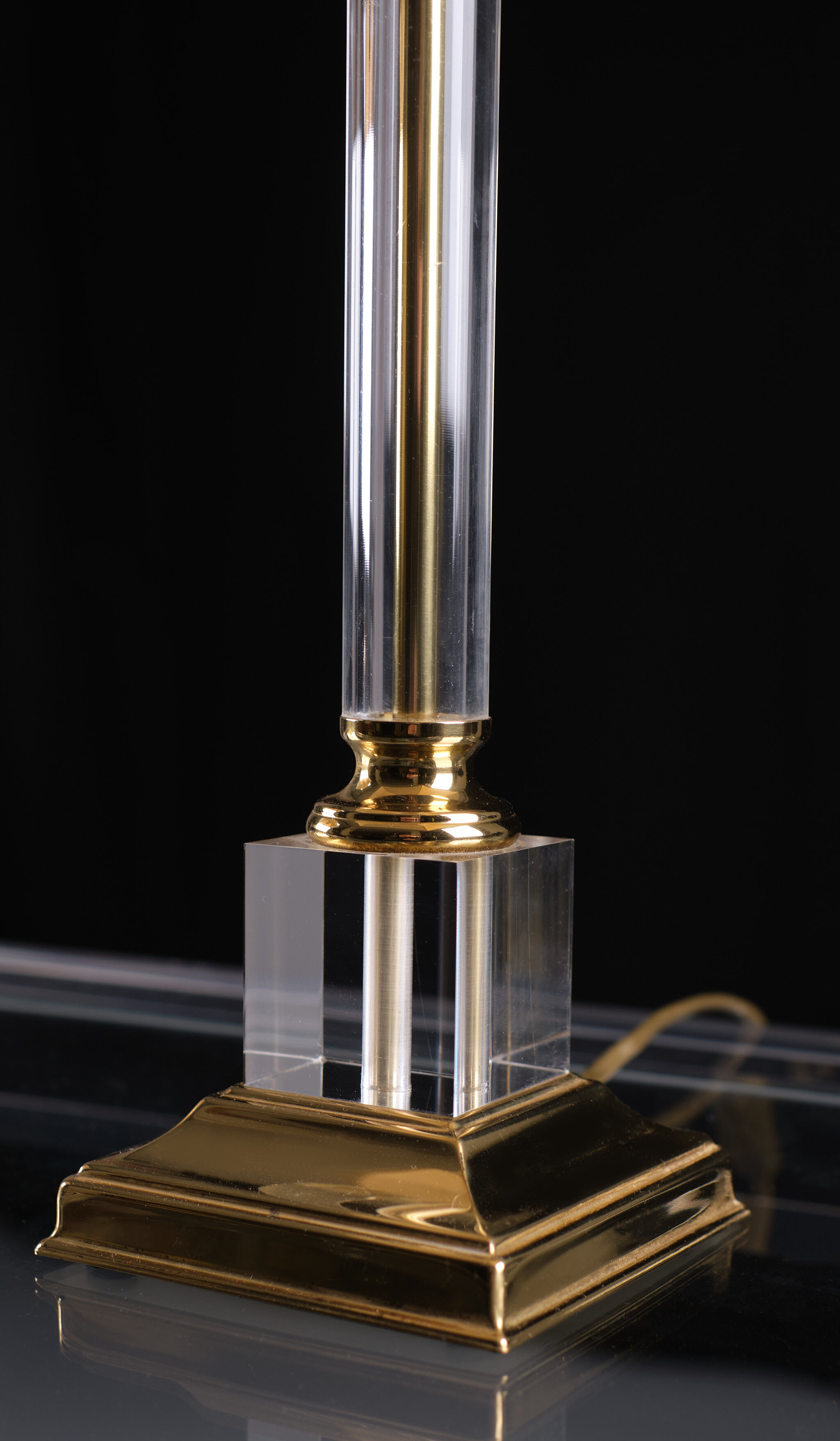 Kullmann table lamps hollywood regency Germany 1970s