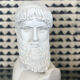 Greek plaster bust