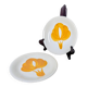 Set of floral dessert plates San Giovanni Valdarno