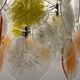 Murano Glass Disc Snowflake Chandelier 1960’s