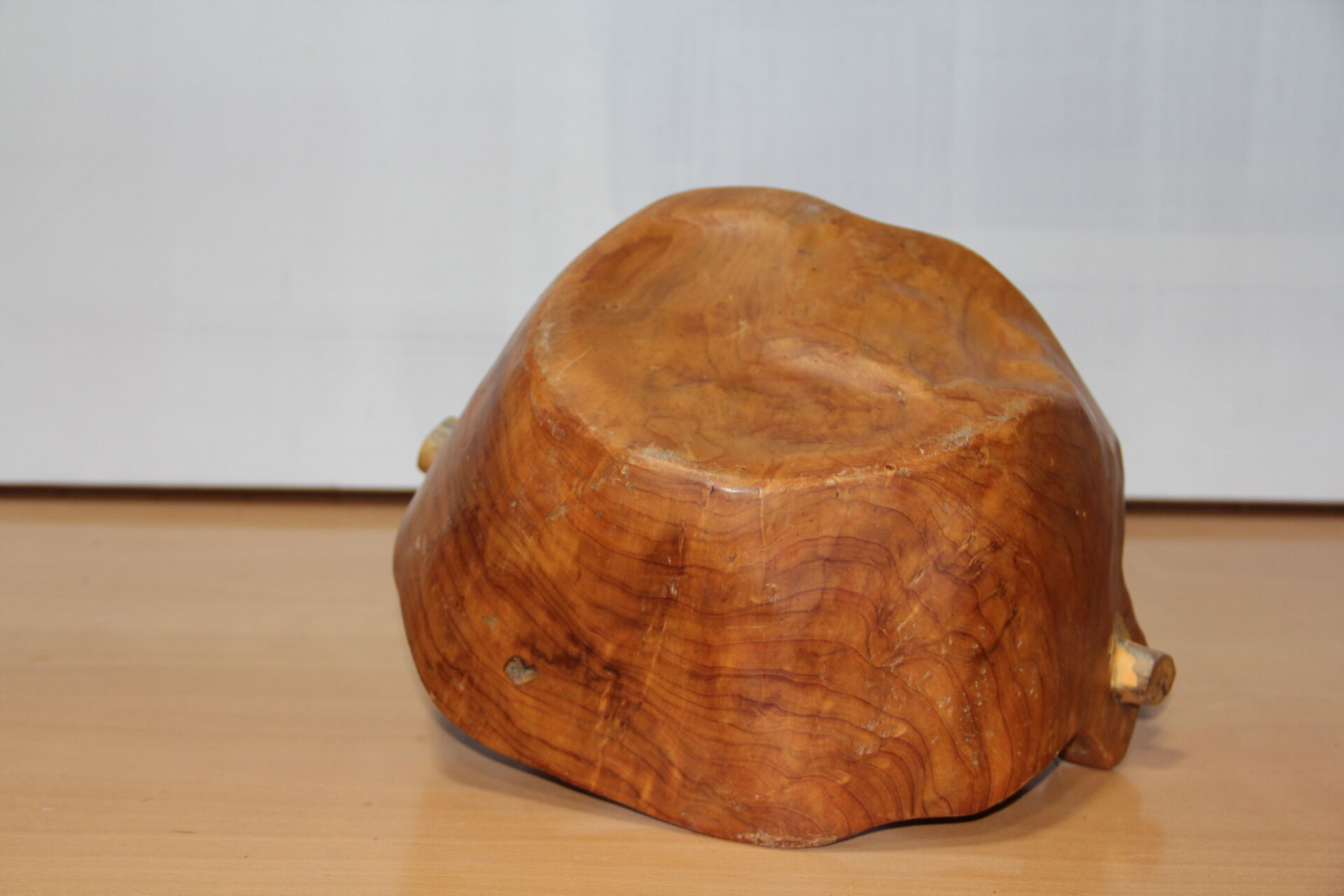 Olive wood basket