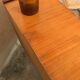 Vintage storage cabinet sliding doors feet compass