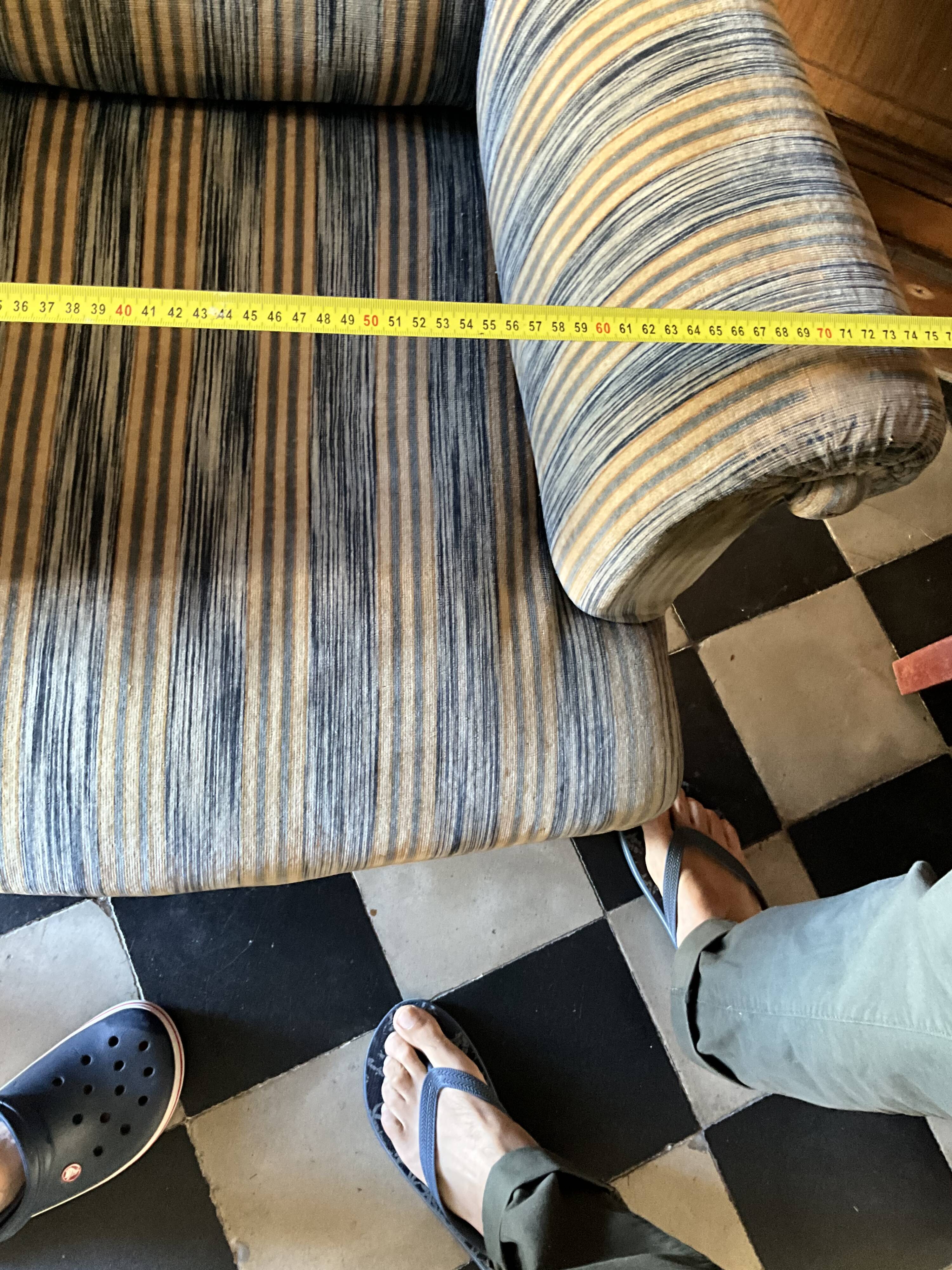 Une paire de fauteuils en velours.