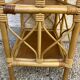 Vintage rattan shelf