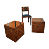 Cube bedside tables