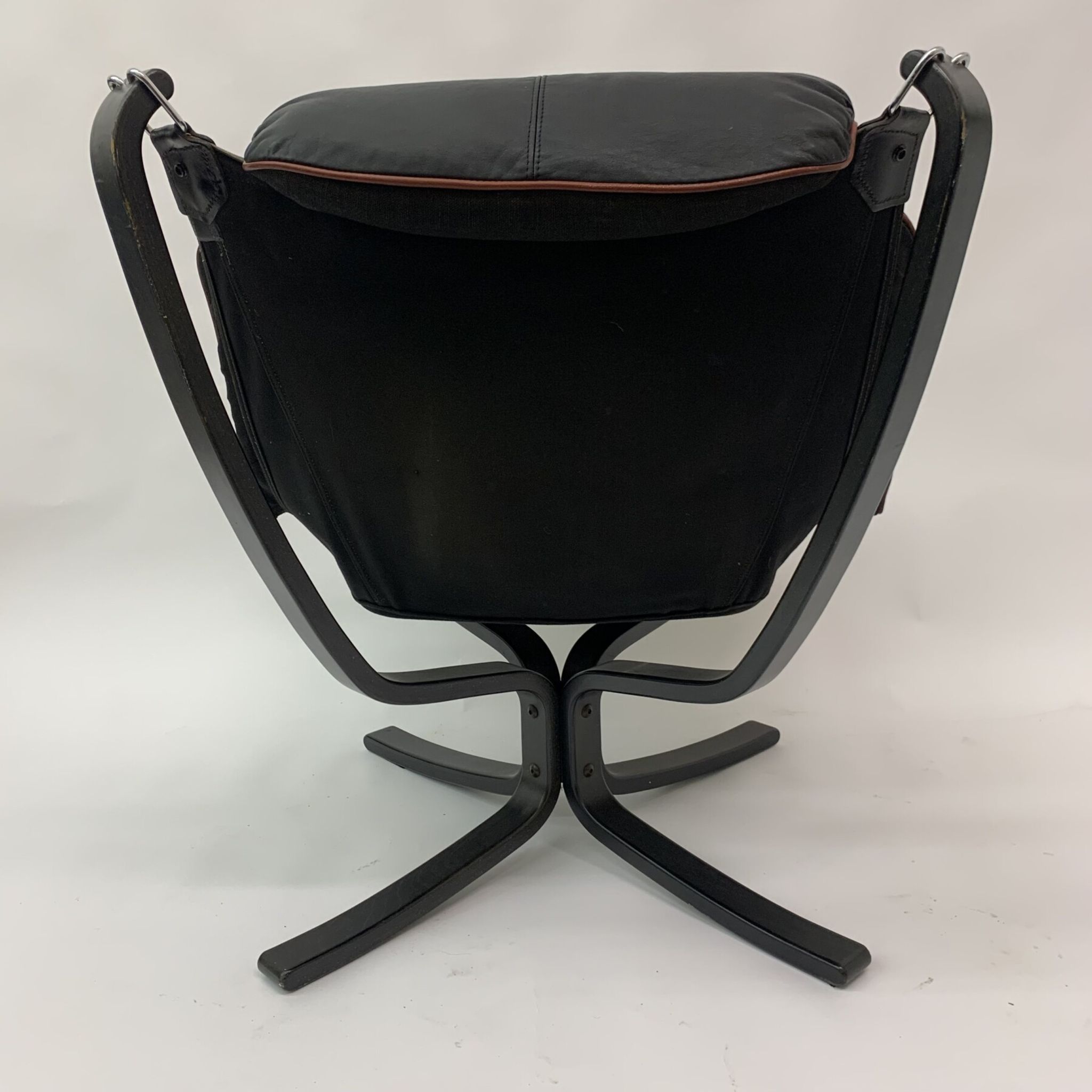 Falcon leather armchair by Sigurd Ressel for Vatne Møbler 1970s