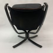 Falcon leather armchair by Sigurd Ressel for Vatne Møbler 1970s