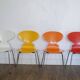 "Ant" chairs by Arne Jacobsen for Fritz Hansen 1970