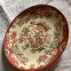 Assiette Sarreguemines 1900