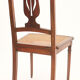 Canned chair from the 1900s period