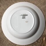 Assiette creuse Sarreggemines