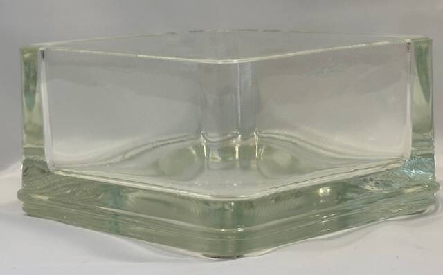 Lumax ashtray catchall in moulded glass Le Corbusier Perriand 20th century