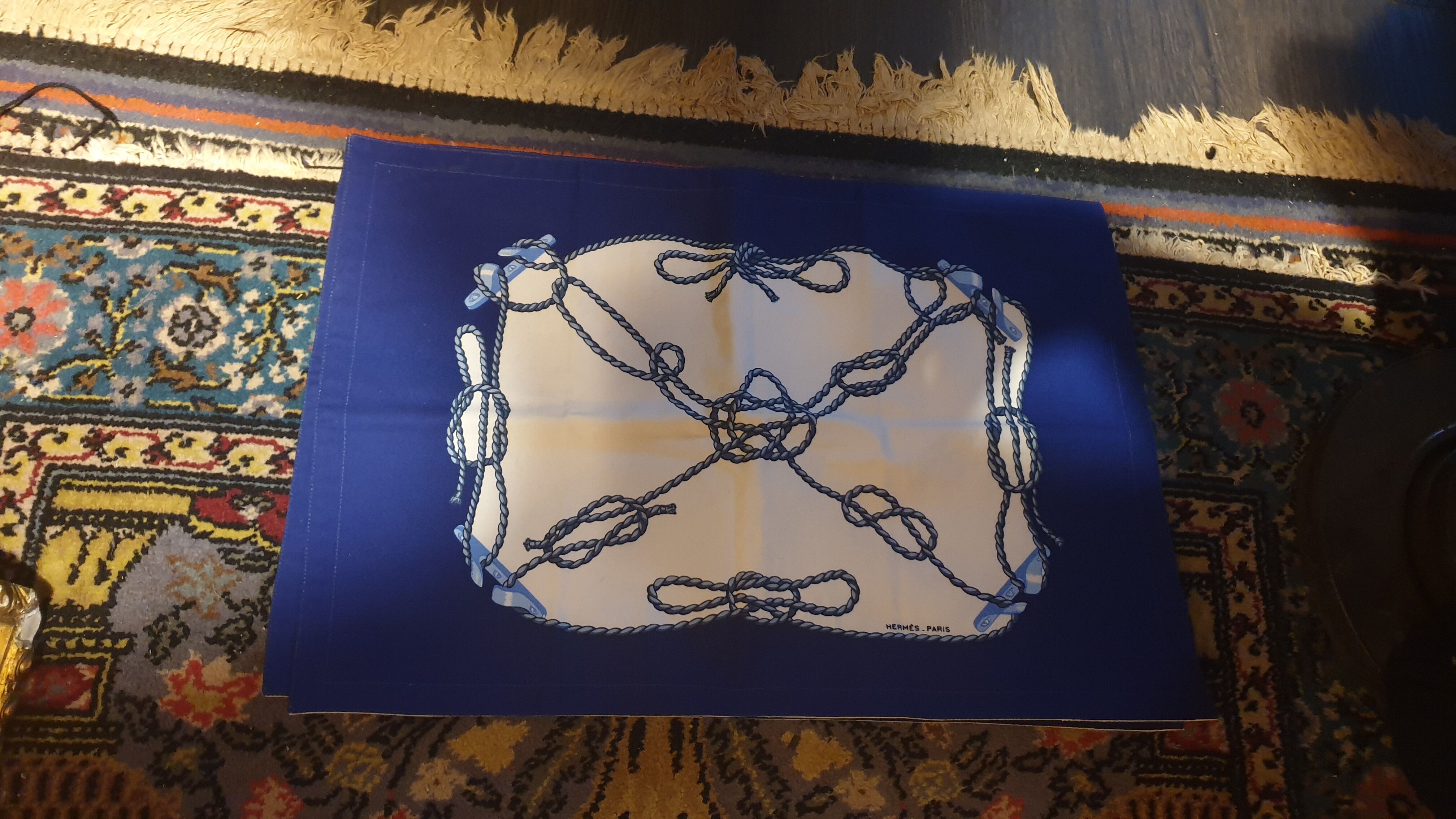 2 table clothes and 2 napkins Hermès House