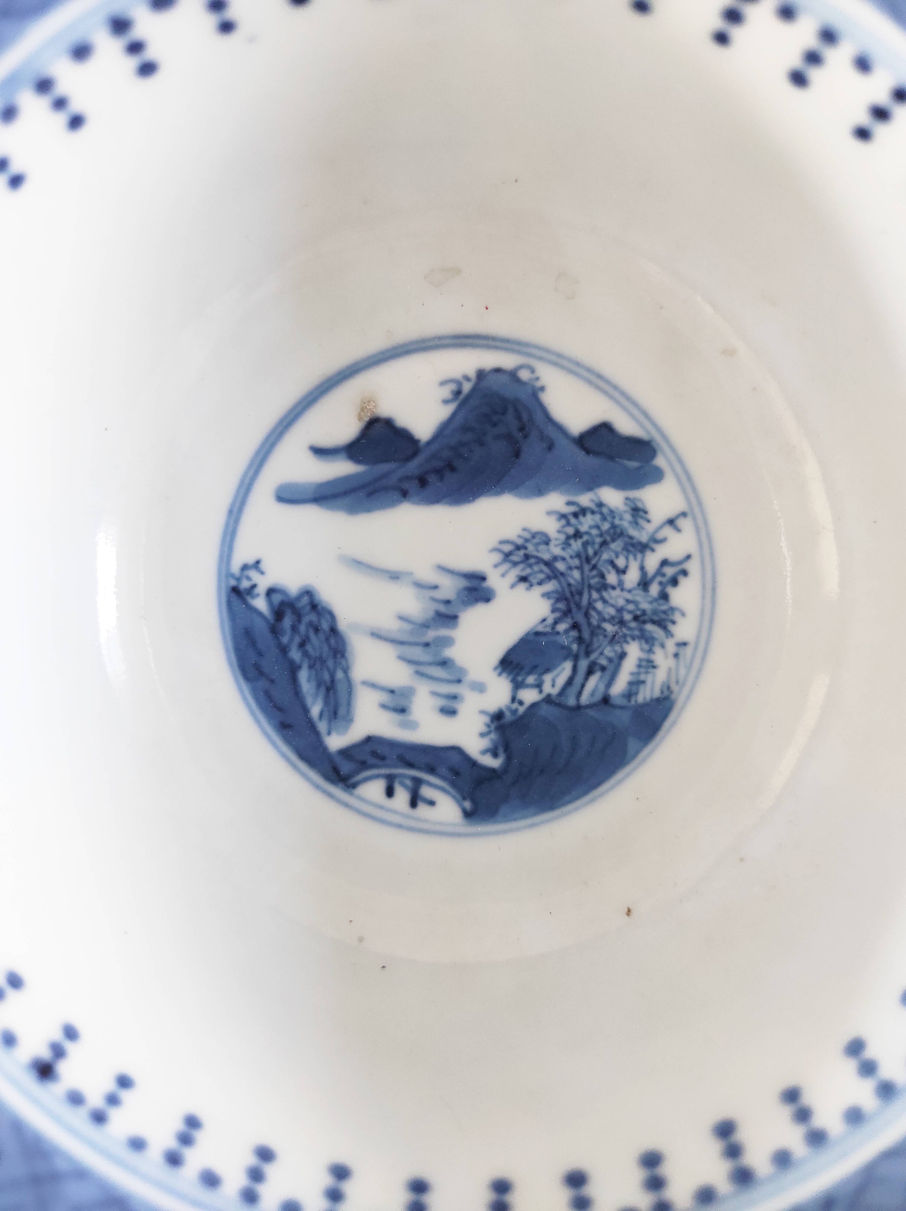 Hand-painted Chinese porcelain bowl