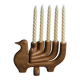 Wooden candlestick - Paloma candelabrum