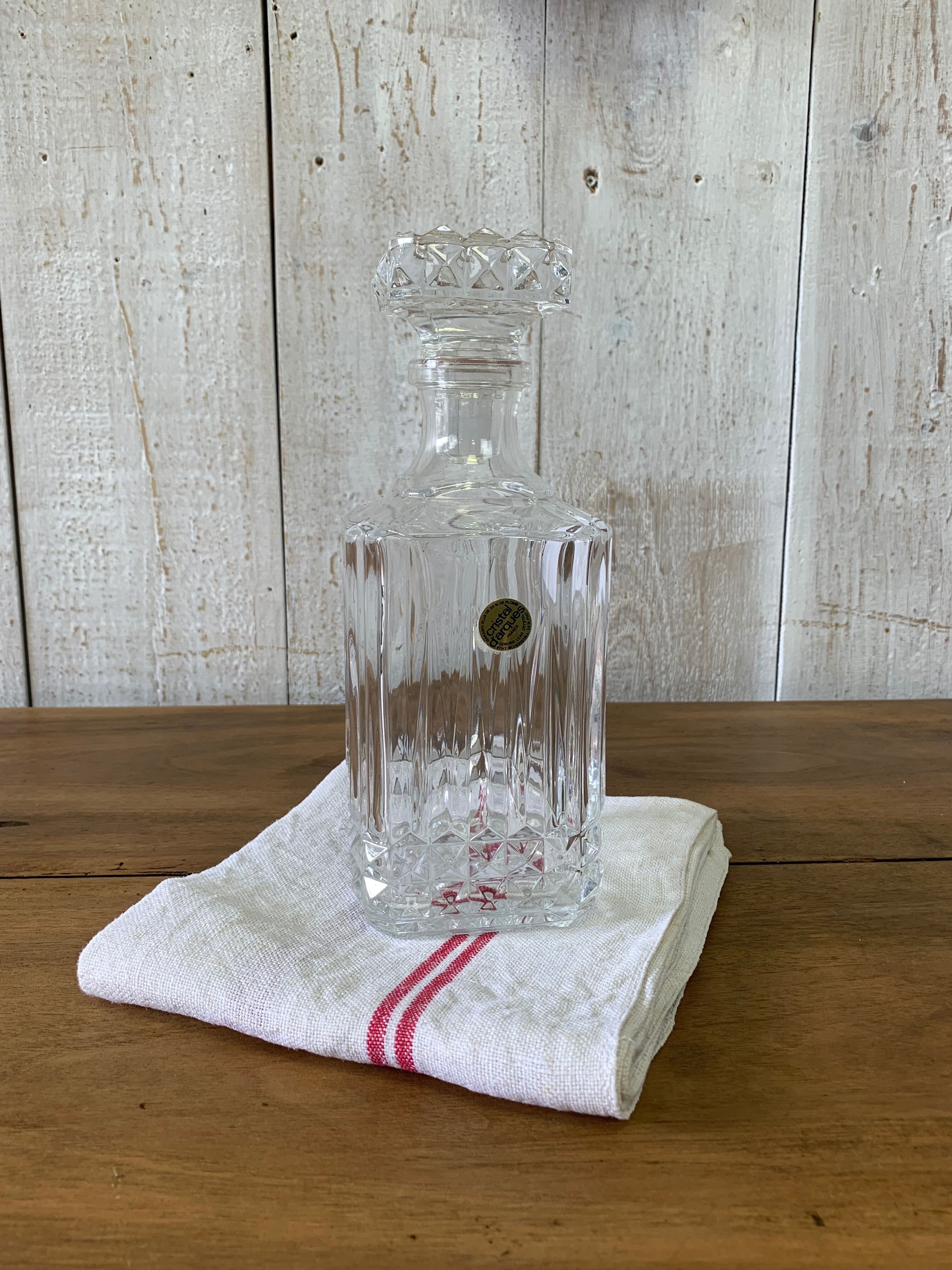 Crystal whisky decanter