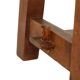 Charming Old Wooden Stool from Southern France – Rustic 1950s Style