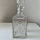 Beautiful Saint Louis Chantilly crystal whisky decanter