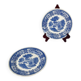 Set de 2 assiettes à dessert Villeroy & Boch "Burgenland", bleu