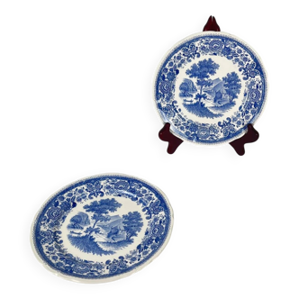 Set de 2 assiettes à dessert Villeroy & Boch "Burgenland", bleu