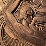 Bas-relief in Art Deco plaster