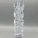 Moulded glass soliflore vase - Ingrid Glashette - 1970s